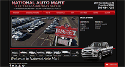 Desktop Screenshot of nationalautomart.com